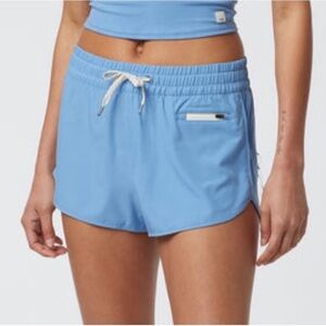 Vuori Sky Blue Women's Athletic Shorts